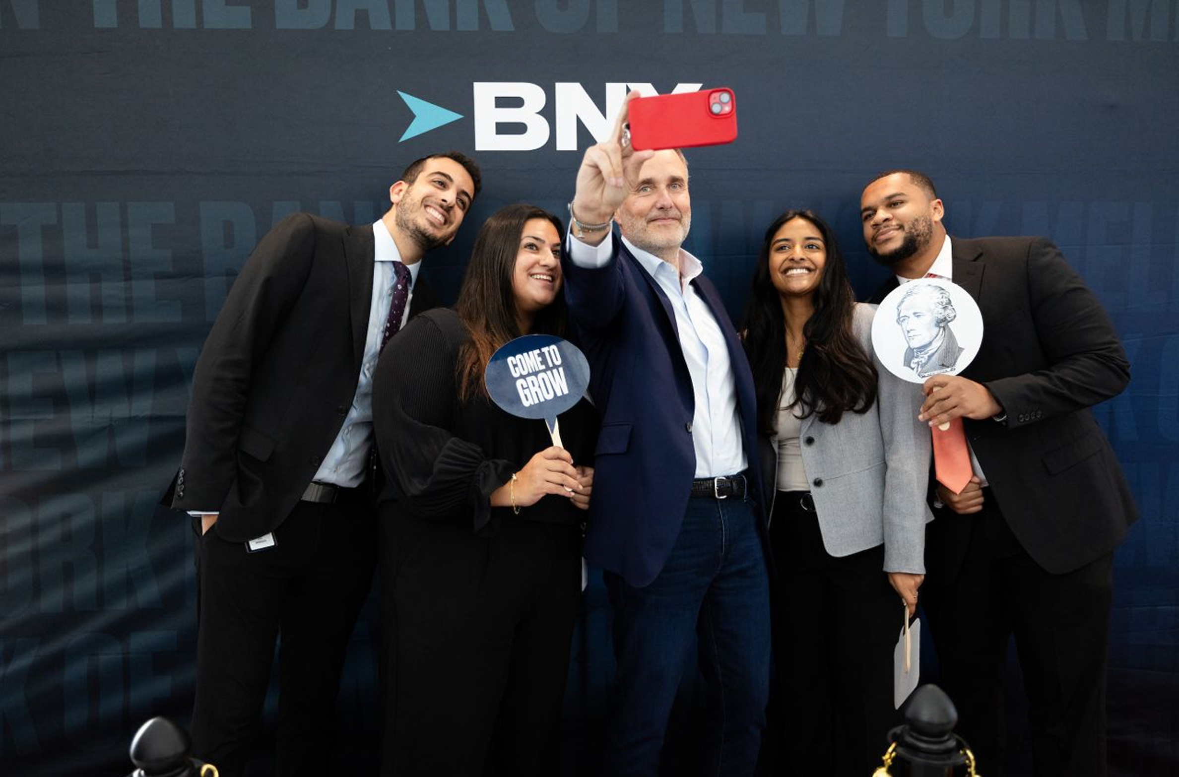Interns at BNY Mellon