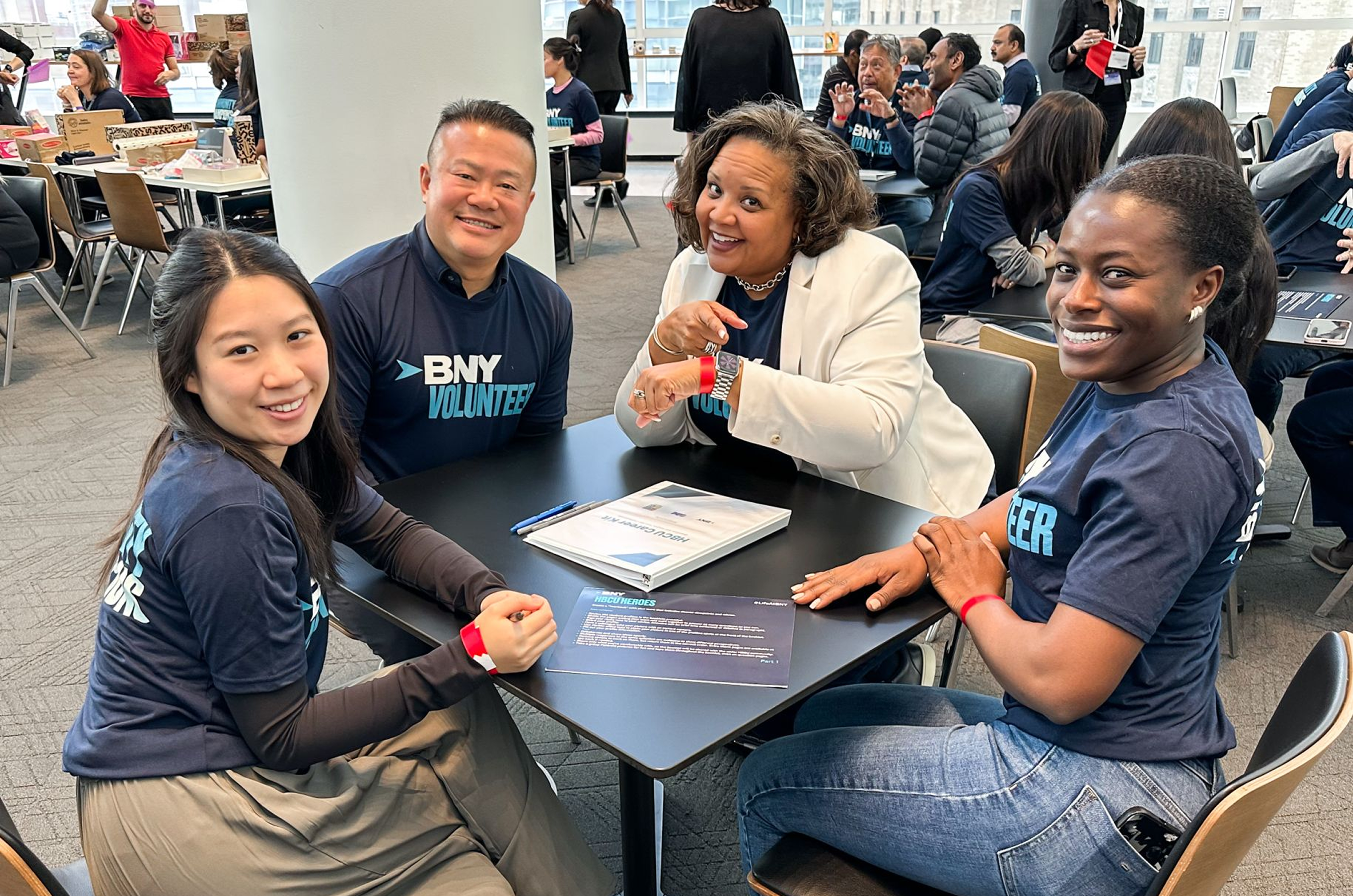 Interns at BNY Mellon