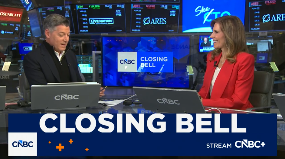 Alicia Levine on CNBC TV ‘Closing Bell’